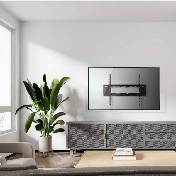 Aisens Supporto Eco Inclinabile per Monitor/TV da 55"-90" - Acciaio ad Alta Resistenza - Vesa Massimo 800x600mm - Carico Massimo 50Kg - Inclinazione -8º/0º
