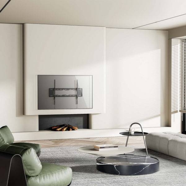 Aisens Supporto Eco Inclinabile per Monitor/TV da 55"-90" - Acciaio ad Alta Resistenza - Vesa Massimo 800x600mm - Carico Massimo 50Kg - Inclinazione -8º/0º