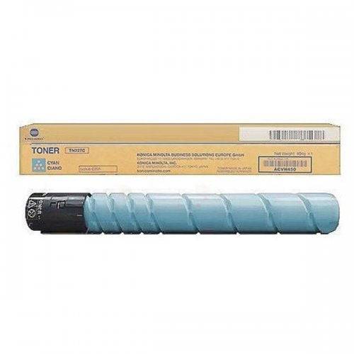 Konica Minolta TN227C Ciano Cartuccia Toner Originale - ACVH450