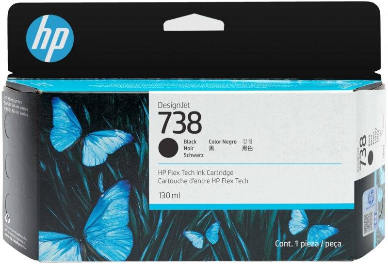 HP 498N4A Nero Cartuccia d'Inchiostro Originale - 738
