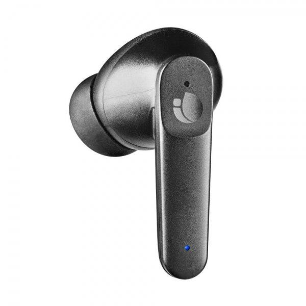 NGS Artica Hush Cuffie Bluetooth 5.3 TWS ANC - Connessione Automatica - Assistente Vocale - Autonomia fino a 4h - Custodia di Ricarica - Colore Nero