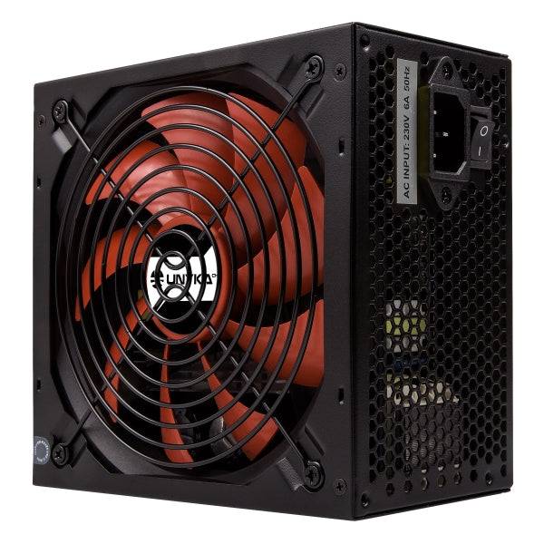 Unykach ATX 550W Gaming Alimentatore 550W ATX 2.3 - PPFC - Ventola 140mm