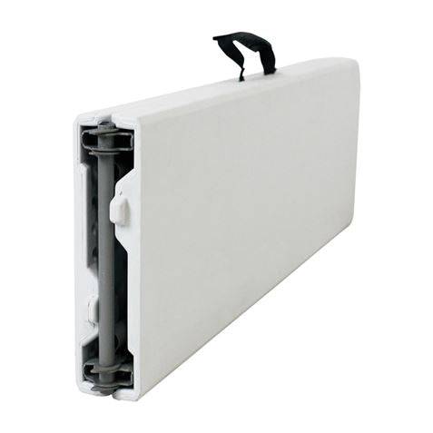 Sungarden Panchetta Resina Pieghevole 180x29x43cm 3,5cm - Colore Bianco
