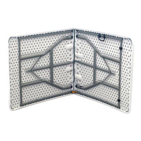 Sungarden Tavolo Resina Pieghevole 152x70x74cm 3,5cm - Colore Bianco