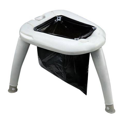 Muvip Bagno Secco Portatile 4 Litri + Nebulizzatore - Colore Bianco