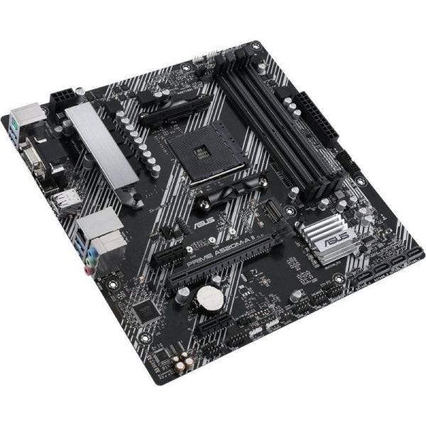 Asus Prime A520M-A II/CSM Scheda Madre AMD AM4 4x DDR4 - HDMI, M.2, PCI Express, 4x SATA III, USB 2.0, 3.2, RJ-45, VGA, MicroATX