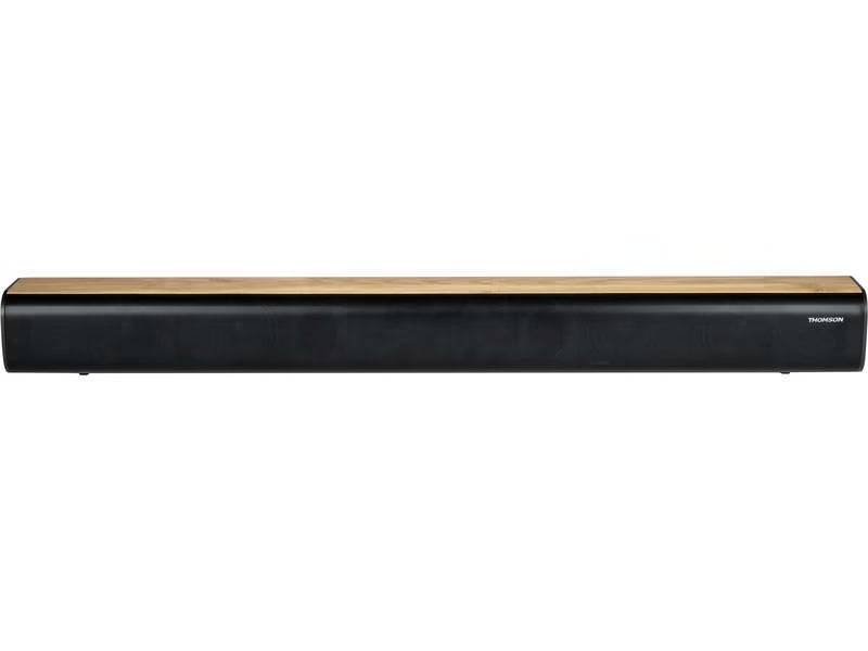 Thomson SB402BT Soundbar 200W - Bluetooth 5.0 - Ingressi Audio TV, Ottico, AUX-IN 3,5mm e Lettore USB - Colore Legno/Nero