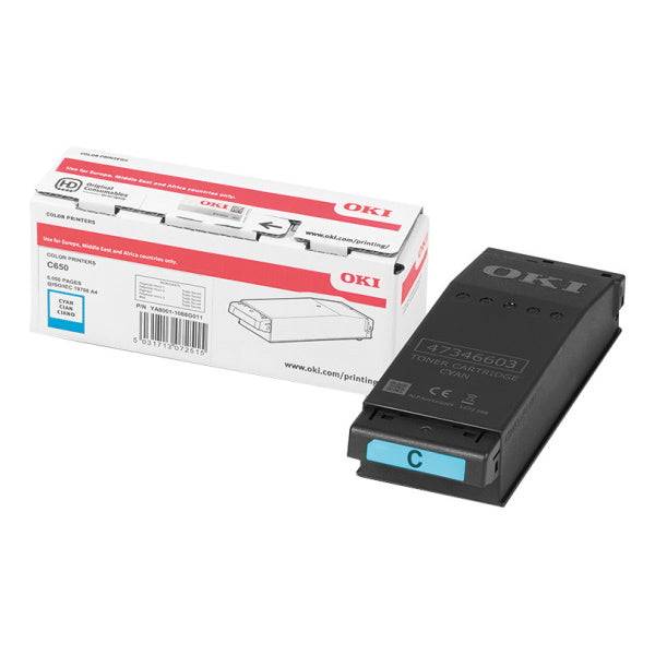 OKI C650 Cartuccia Toner Ciano Originale - 9006127
