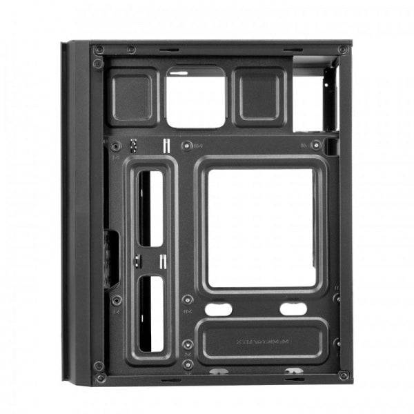 Mars Gaming MC300 Case Gaming Compatto - Finestra Cristallo Temperato - Tripla Ventilazione FRGB - Griglia Frontale TOTAL-MESH - Supporto MicroATX/Mini-ITX - RGB Avanzato - Colore Nero