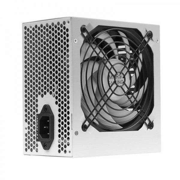 Mars Gaming MPIII650 Alimentatore - Tecnologia AI-RPM Silenzioso - 99% Efficienza DIGITAL APFC - Cavi Piatti Extra Lunghi - Certificazione TÜV Rheinland - Colore Bianco