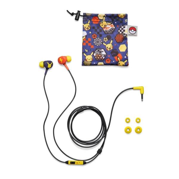 PowerA Pokemon Pikachu Blossom Cuffie con Cavo - Microfono Integrato - Controllo Volume - Connessione Jack