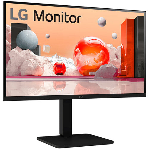 Monitor LED IPS LG 24,5 pollici angolazione destra