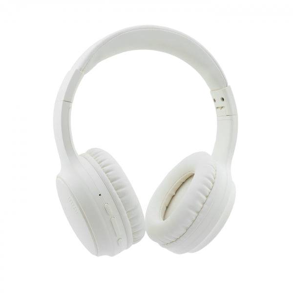 Coolbox AIR-40 Cuffie Bluetooth - ANC - 25 Ore di Autonomia - Pieghevoli - Colore Bianco