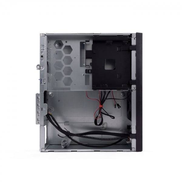 Coolbox T360 Slim Case Torre MicroATX - Formato Disco Supportato 3.5", 2.5" - USB-A 3.0 e Audio + Alimentatore