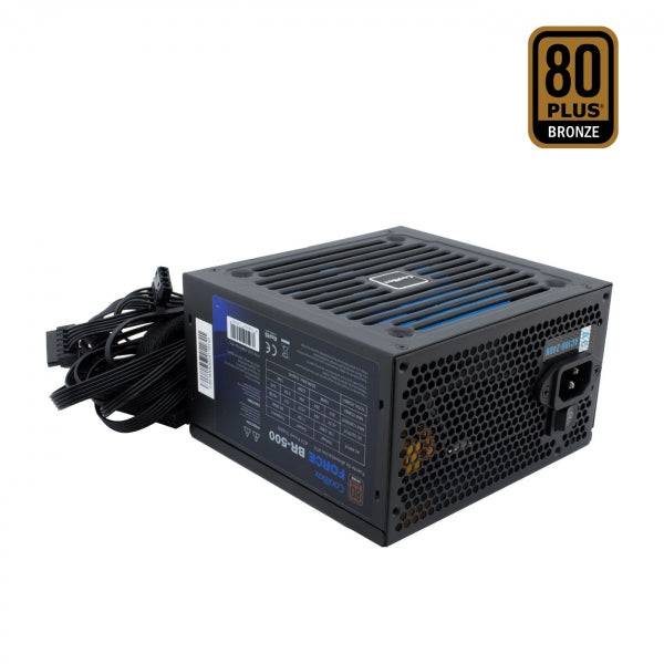 Coolbox PWEP500-85S 80 Plus Bronze Alimentatore 500W ATX - PFC Attivo - Ventilatore 120mm