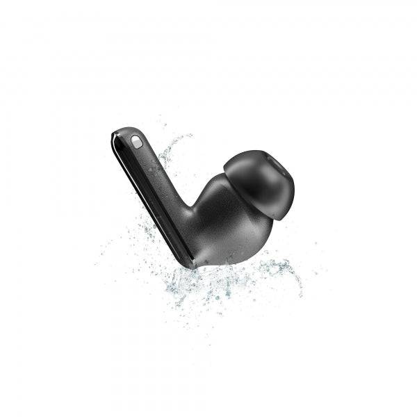 Energy Sistem Cuffie True Wireless - Display sulla Custodia - ANC - Modalità Trasparenza - Bassa Latenza - IPX5 - 30h di Riproduzione - Colore Nero