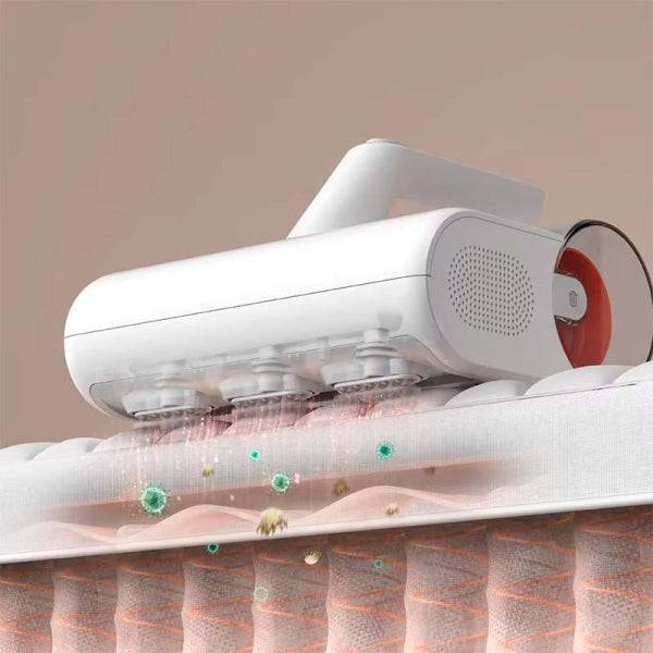 Xiaomi Dust Mite Vacuum Cleaner Aspiratore per Acari e Batteri - Fino a 12.000 Pa - Disinfezione con Luce UV di 254nm - Asciugatura con Aria Calda di 50°