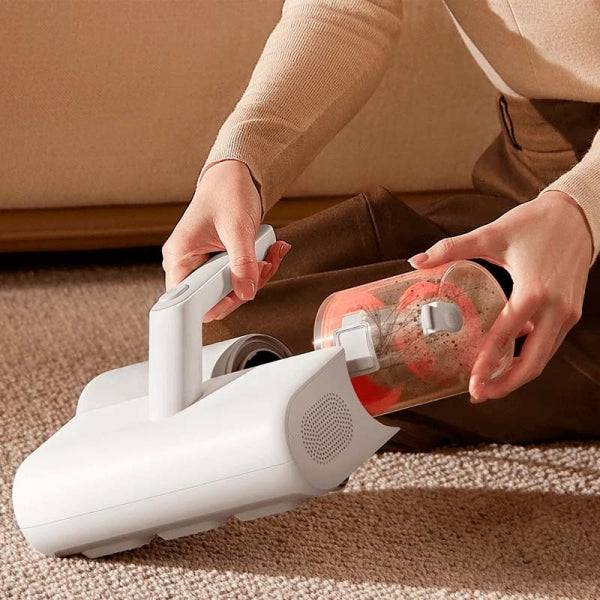 Xiaomi Dust Mite Vacuum Cleaner Aspiratore per Acari e Batteri - Fino a 12.000 Pa - Disinfezione con Luce UV di 254nm - Asciugatura con Aria Calda di 50°