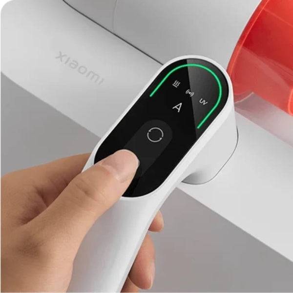 Xiaomi Dust Mite Vacuum Cleaner Pro Aspiratore per Acari e Batteri 400W - Fino a 14.000 Pa - Display LED - Disinfezione con Luce UV - Asciugatura con Aria Calda 55°