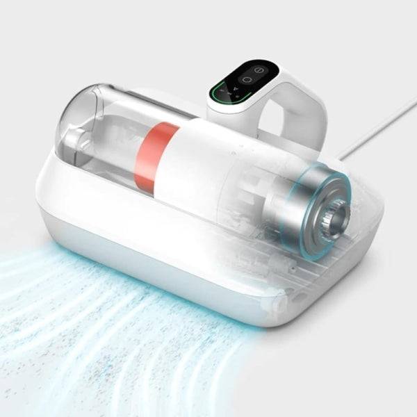 Xiaomi Dust Mite Vacuum Cleaner Pro Aspiratore per Acari e Batteri 400W - Fino a 14.000 Pa - Display LED - Disinfezione con Luce UV - Asciugatura con Aria Calda 55°