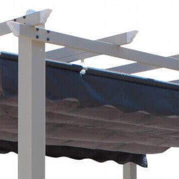 Telo per gazebo 3x3 in poliestere 180 g/m² colore taupe