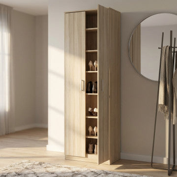 Mobile 2 Ante Olmo Truciolare 60x33x192h cm