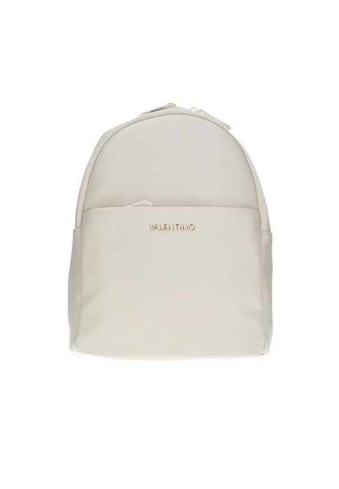 Zaino In Ecopelle Valentino Bags VBS8GL20 Con Chiusura A Cerniera Tasca Frontale Spallacci Regolabili 26x36x14 Cm