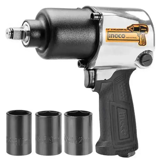 Avvitatore Pneumatico INGCO Professionale 1/2": Potenza e Precisione Avvitatori a impulsi INGCO   