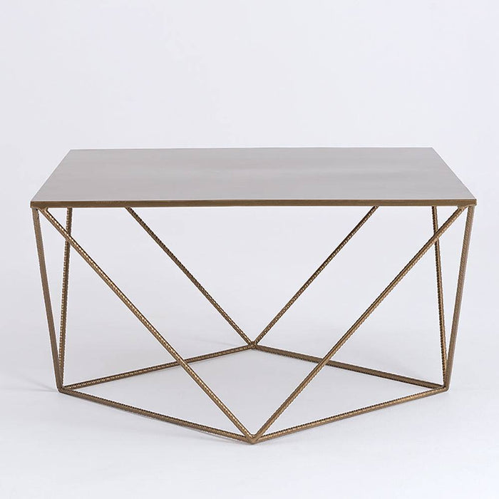 Tavolino DARYL METAL 80, oro