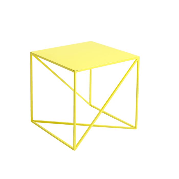 Tavolino Memo 50x50 Giallo