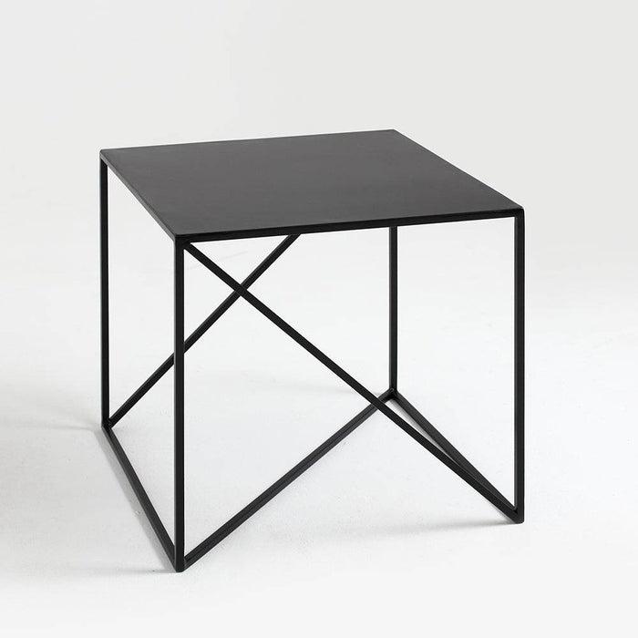 Tavolino laterale MEMO 50x50, Nero