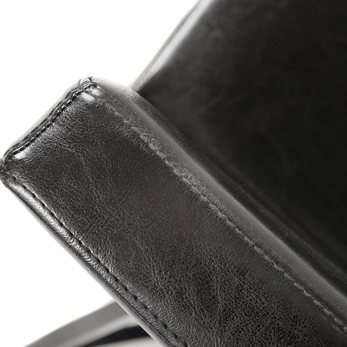 Poltrona ZERO - Ecopelle nera