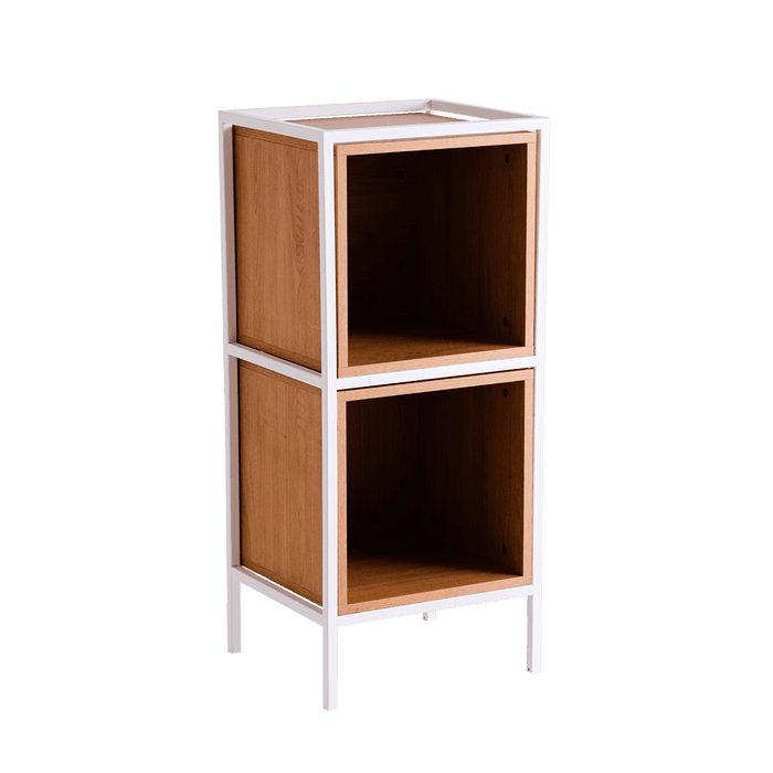Rack SKAP 1R2 Box Doppio - Bianco