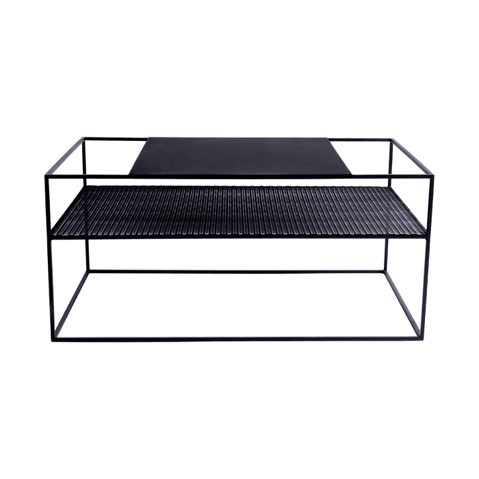 Tavolino MATRIX METAL 100x60 - nero