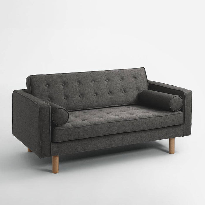 Divano 2 Posti TOPIC WOOD, Steel, Naturale