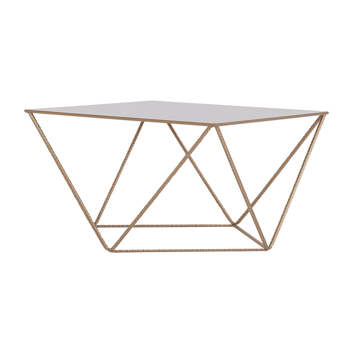 Tavolino DARYL METAL 80, oro