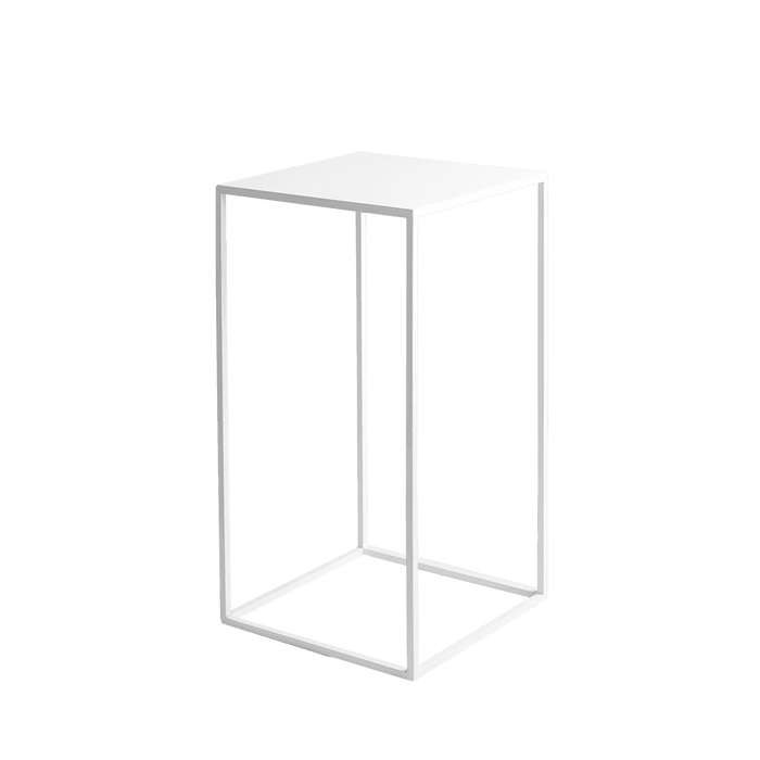 Tavolino TENSIO METAL 30 - bianco