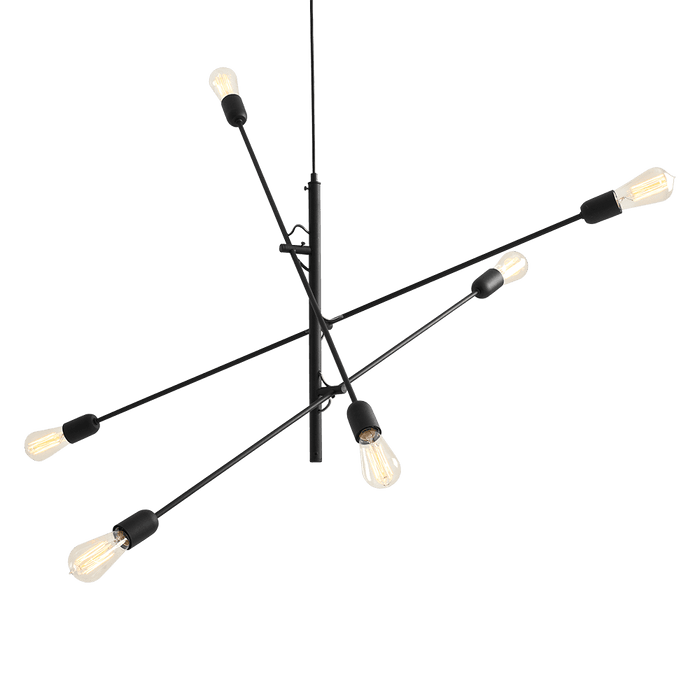 Lampada TWIGO 6 - Nero