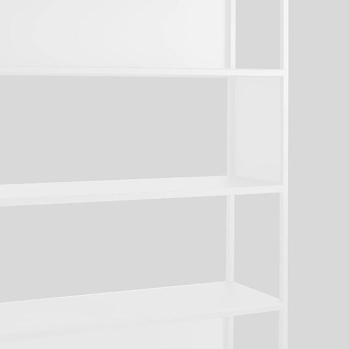 Libreria HYLLER SIDE METAL 150x180 bianco