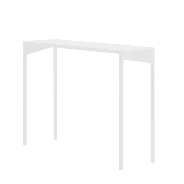 Consolle OBROOS METAL 100, bianco