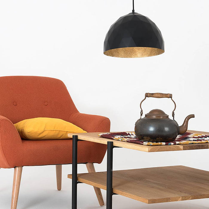 Lampada a Soffitto LEONARD M - Oro-Nero