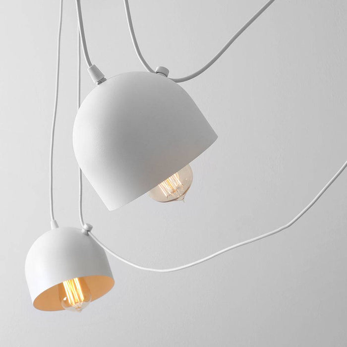 Lampadario POPO 6 - Bianco