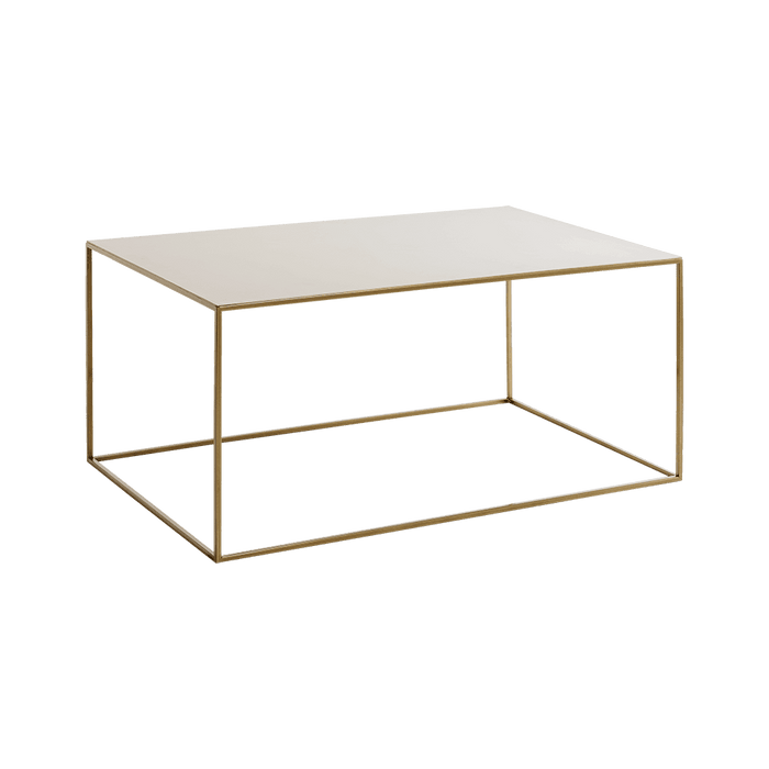 Tavolino TENSIO METAL 100x60, oro