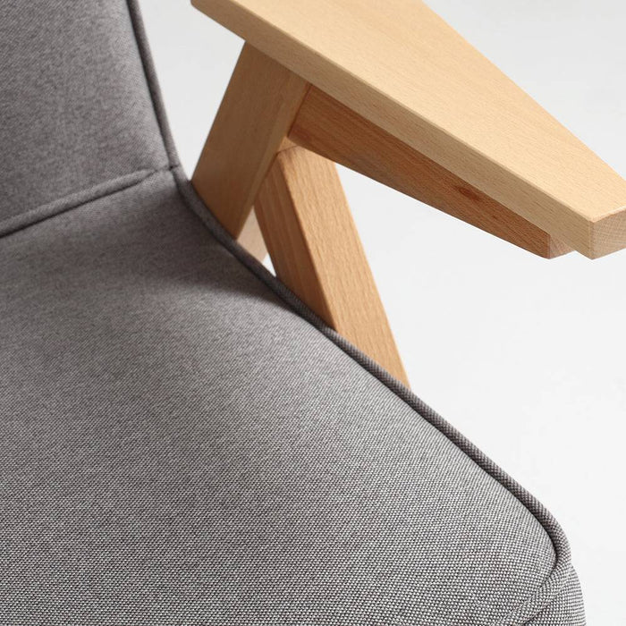 Poltrona VINC Steel, Naturale