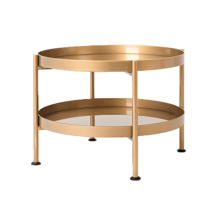 Tavolino da Caffè HANNA METAL 60 - Oro