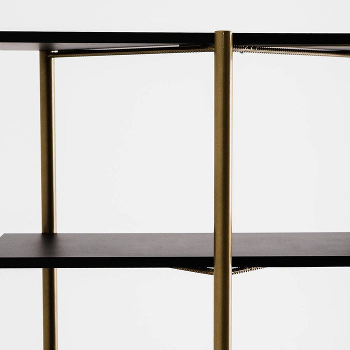 Scaffale RAVE BASIC 110 - nero e oro