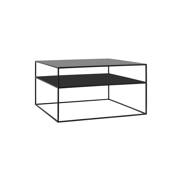 Tavolino Tensio 2 Floor Metal - nero
