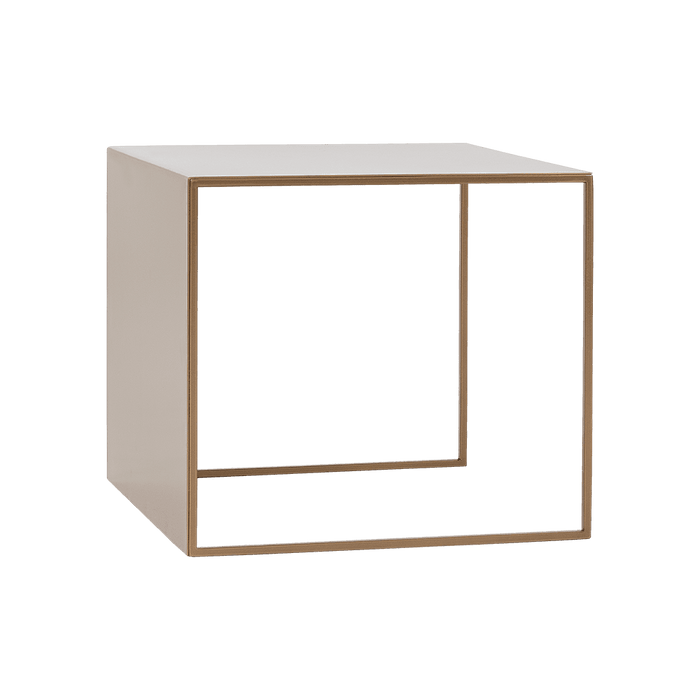 Tavolino 2WALL METAL 50, oro