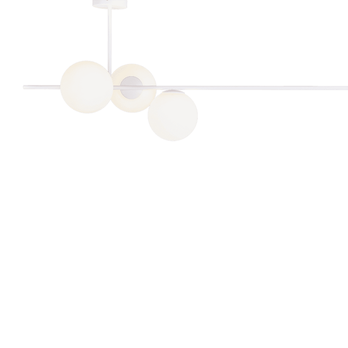 Sospensione BOBLER orizzontale - bianco