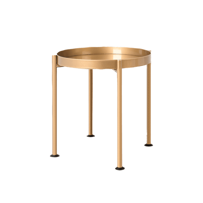 Tavolino da caffè HANNA METAL - oro